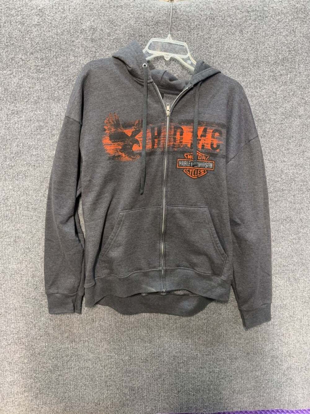 Harley-Davidson Peterson's Miami Florida Zip-Up Hoodie Size Medium